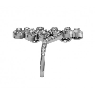 Angelic Diamond Cocktail Ring